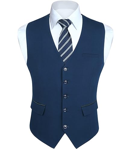 Mannen Double Breasted Suit Vests, Formele Business Gilet