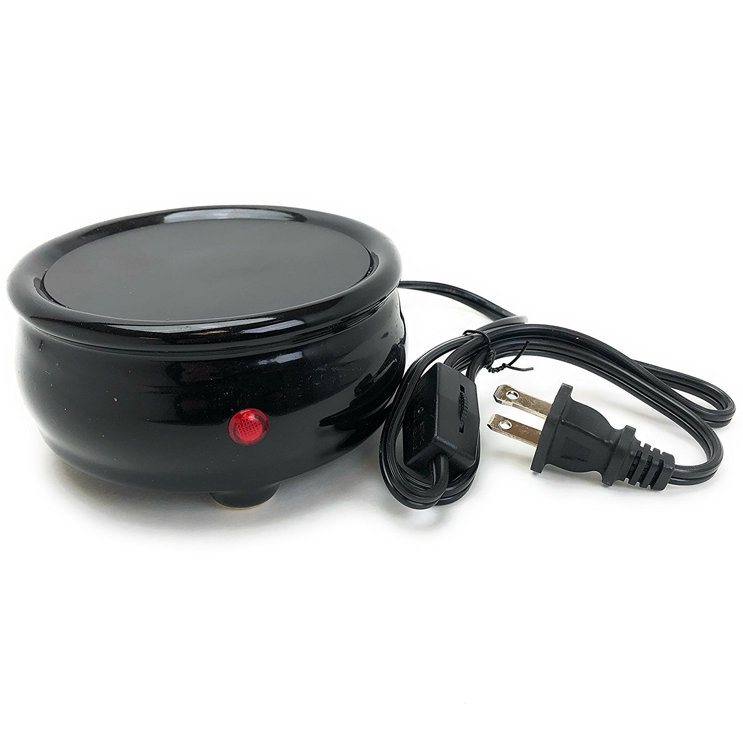 Candle Warmer Wax Melter for Scents Fragrances Candles Black 2in1