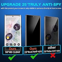 [2+1 Pack] for Google Pixel 6 Pro Privacy Screen