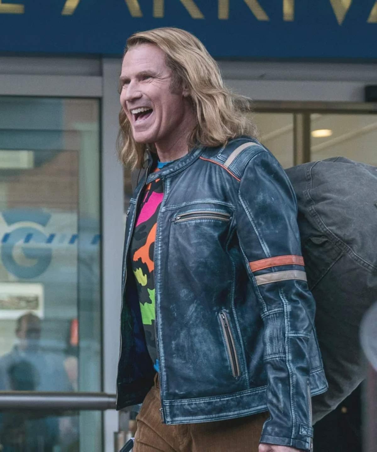 2 year old leather jacket