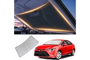 LZYYQX Windshield Sun Shade for Toyota Corolla Front Window Shades Cover for 2014-2025 Corolla Windshield Sun Visor Protector Car Accessories