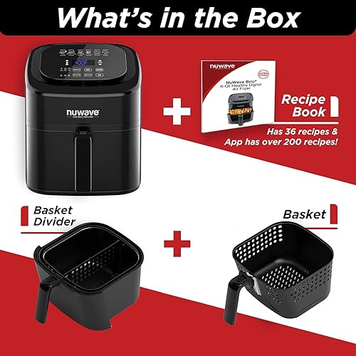 Nuwave 6q Air Fryer NuWave Duet Pressure Cooker Air Fryer Combo