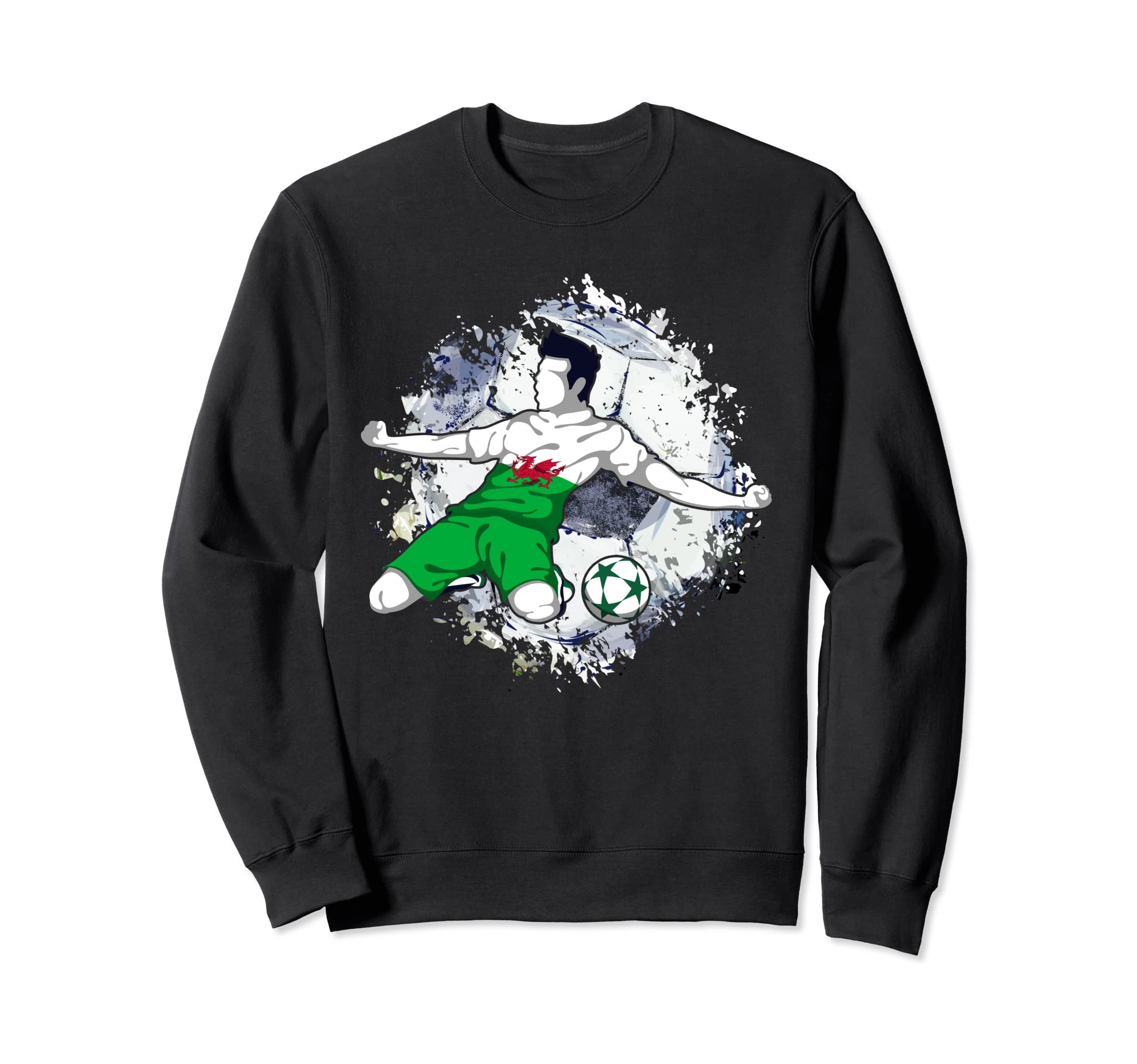 Wales Soccer Fans Jersey Proudly Support Welsh Football Team Sweatshirt