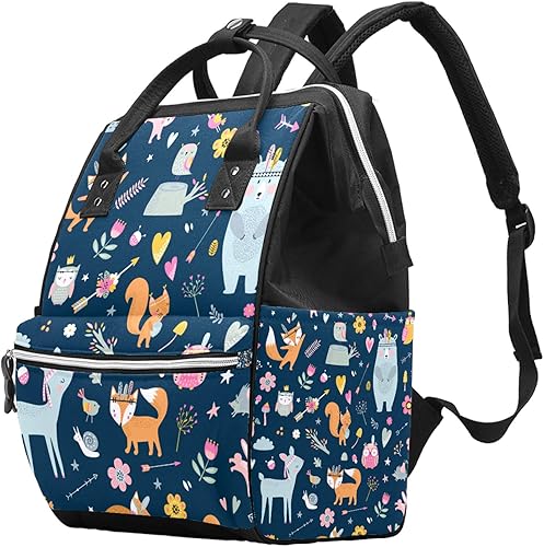 Amazon Ayustyle リュック リュックサック レディース メンズ かわいい 動物 森 通学 通勤 多機能 男女兼用 マザーズバッグ バックパック Ayustyle メンズ