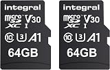 Integral 64GB Micro SD Card 2-Pack with 12 Slot Metal Case, UHS-I U3 V30 100MB/s view 3