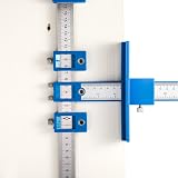 Trintion Punch Locator Adjustable Cabinet Jig Drill Guide Template for Handles view 6