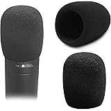 Mic Cover Foam Microphone Windscreen 2PCS Pop Filter for AT2020, AT2020USB+, AT2020USBi, AT2035, AT2050 Recording Condenser M
