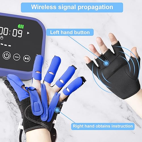 MZU Rehabilitation robot glove for hemiplegia stroke cerebral