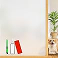 Frosted Glass Window Privacy Film Decorative with Tools, 2 Way Frosting Privacy Window Film for Glass Windows, Static Cling Window Tint for Home Anti-UV, Window Covering Clings 35.4" by 78.74"