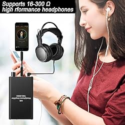 Headphone Amplifier Portable 3.5 mm Audio Amp with