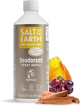 Salt Of The Earth Amber & Sandalwood Natural Deodorant Spray Refill 500ml view 1