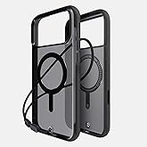 BodyGuardz Ace Pro Compatible with iPhone 17 Pro Max Case - Shockproof Cover with 18FT Drop Tested - Compatible with MagSafe - Wireless Charging - Responsive Buttons (Smoke Black)
