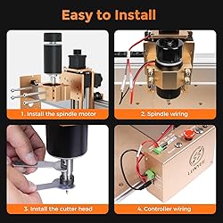CNC Spindle Motor Kit 500W ER11 High-Speed Brushed
