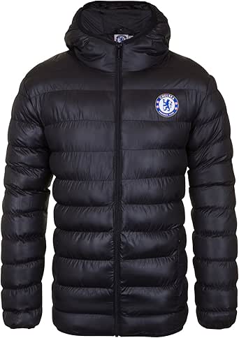 Amazon.com: Chelsea FC Official Soccer Gift Mens Quilted ...