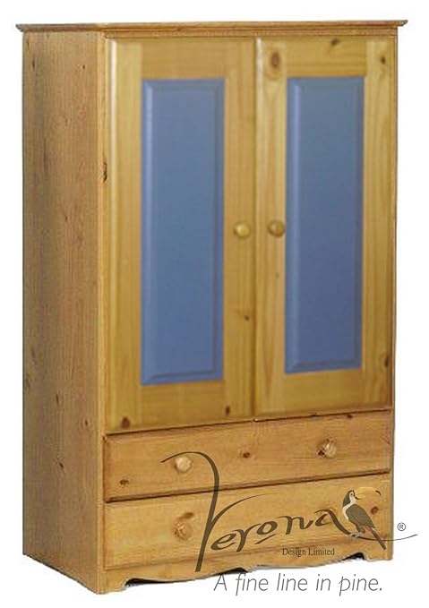 Design Vicenza Two Door Tall Boy Robe With Two Drawers Children S