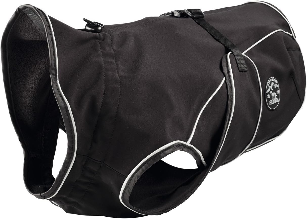 HUNTER Uppsala Softshell Dog Coat, 45 cm, Black