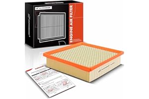 A-Premium Engine Air Filter Compatible with Toyota, Dodge, Jeep & Lexus Models - Camry, Highlander, Avalon, Sienna, Durango, Grand Cherokee, ES350, NX300, RX350 - Replace# 17801-0P050