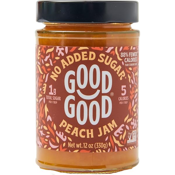 Amazon.com: GOOD GOOD Blackberry Jam - No Added Sugar - Low