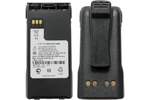 Teseko NNTN7335A 2600mAh 7.4V Li-ion Replacement Two-Way Radio Battery for Motorola NNTN7554 NNTN7335B XTS1500 XTS2500 Talkabout Radios