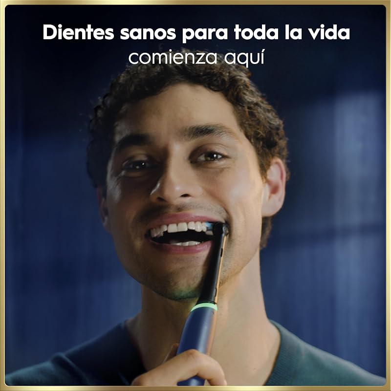 iO 9 Cepillo de Dientes Eléctrico con 1 Cabezal, Azul Zafiro