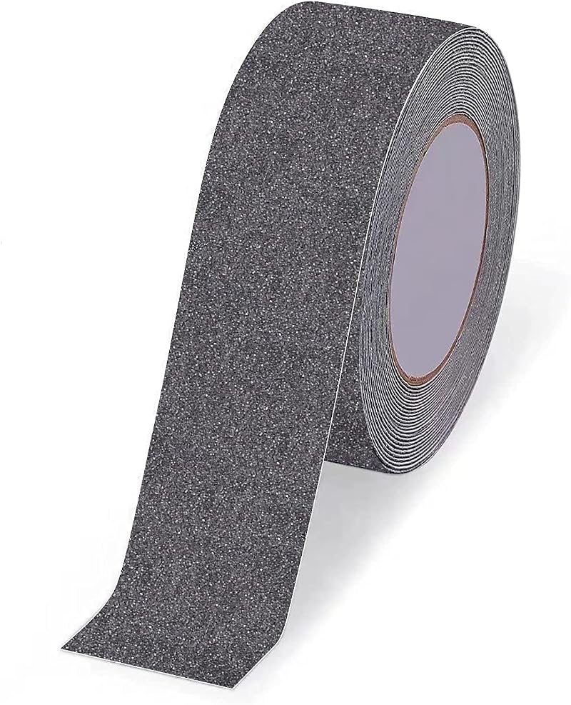 OQingluan Non Slip Stair Treads 5cmx5m Anti Slip Tape Grey
