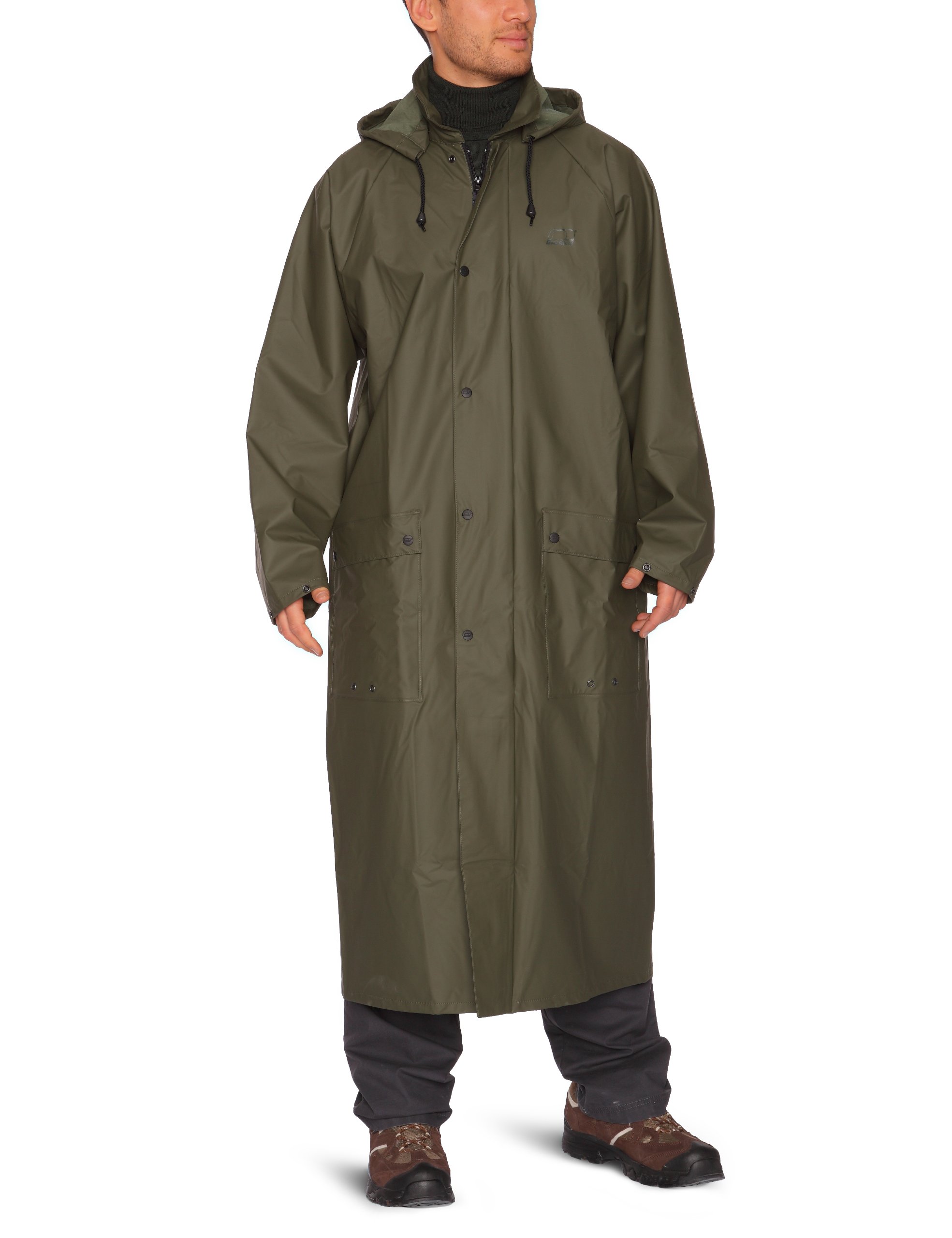 Baleno Men's Helsinki Rain Coat - Green, Small