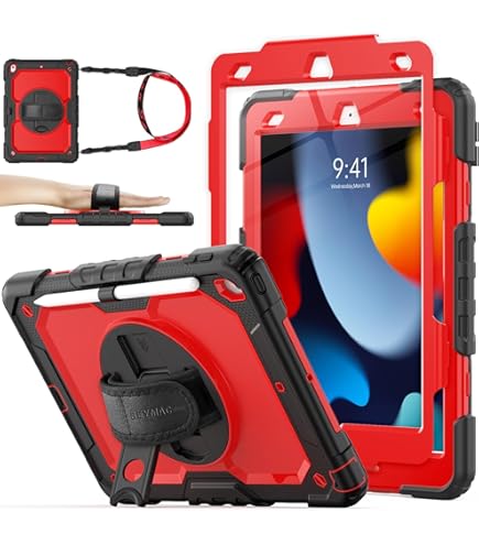 Timecity - Funda Para IPad Mini 7/6-8.3 Pulgadas, Para IPad Mini De 7ª/6ª Generación: Protección A Prueba De Golpes De Cuerpo Completo Con Protector De Visualización Integrado, Soporte Plegable