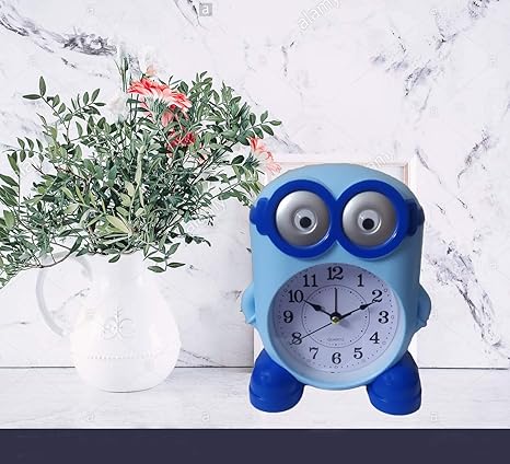 Newest Arrival Cutest Cartoon Print Table Alarm Clock Kids