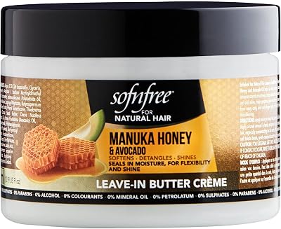 SOF N' FREE Leave In Conditioner Manuka Honey Avocado 325 ml