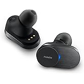 Philips Fidelio T1 True Wireless Headphones with Active Noise Canceling Pro+, Audiophile Quality, Black