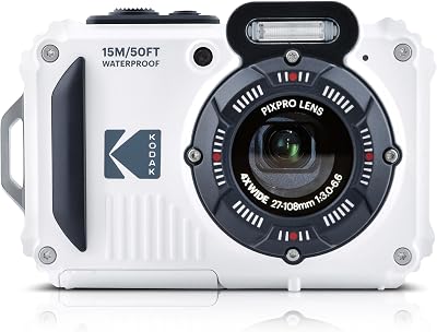 KODAK Pixpro WPZ2 16MP Waterproof Shockproof Camera 15m 720p 2.7" LCD