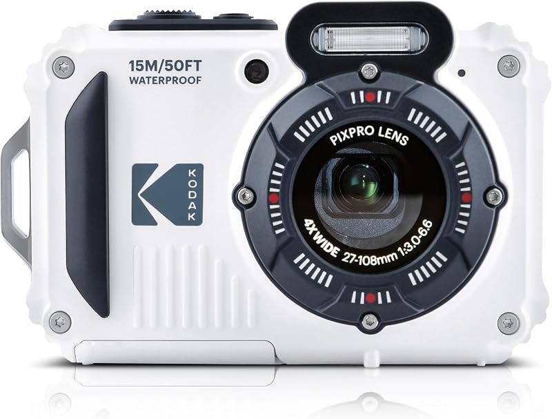 KODAK Pixpro WPZ2 16MP Waterproof Shockproof Camera 15m 720p 2.7" LCD