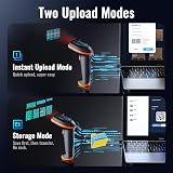 Tera 2D QR Barcode Scanner Wireless USB 2.4G 100m Orange D5100 view 4