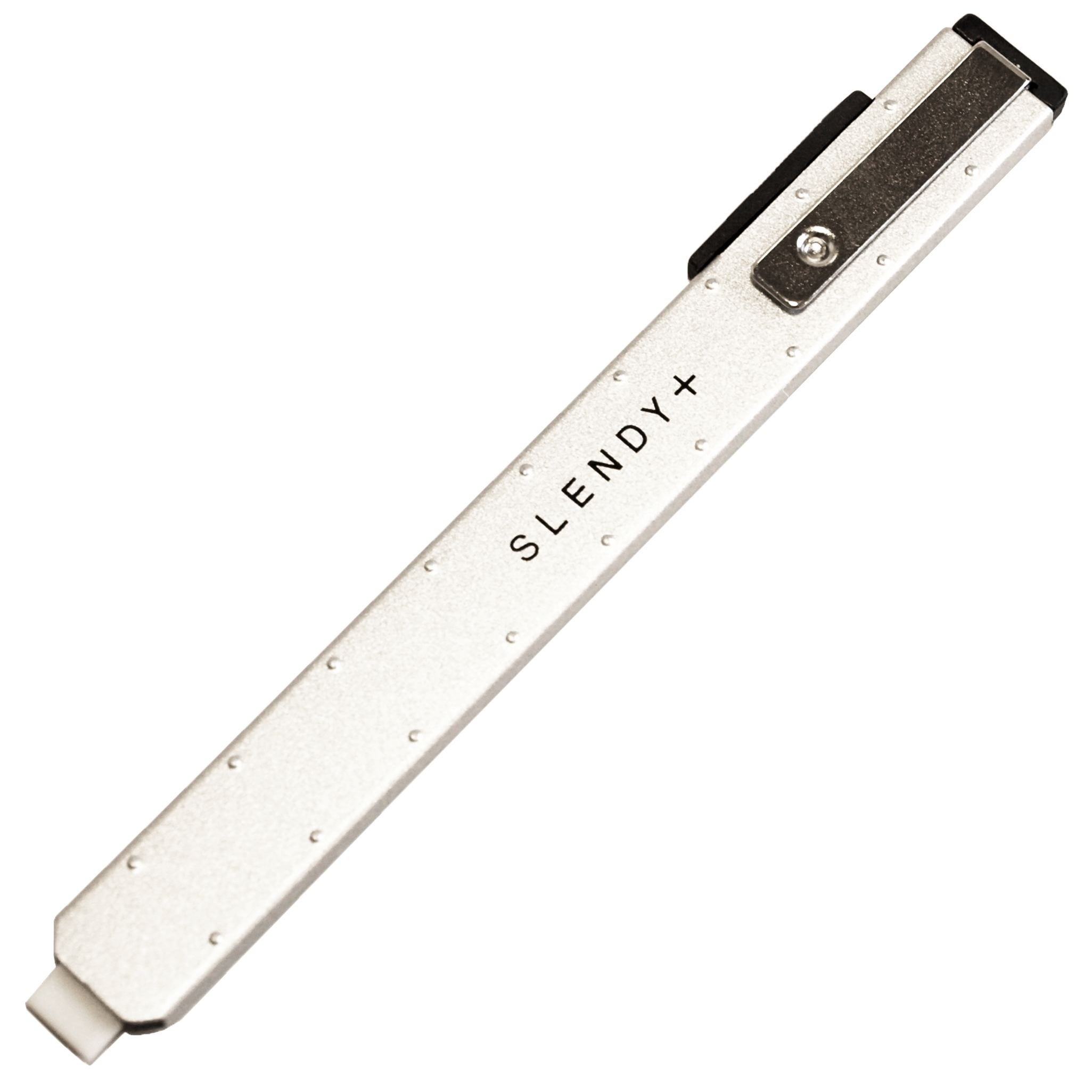 SEED Thin Steel Holder Eraser Slendy+, Silver (EH-S-S) (Japan Import)