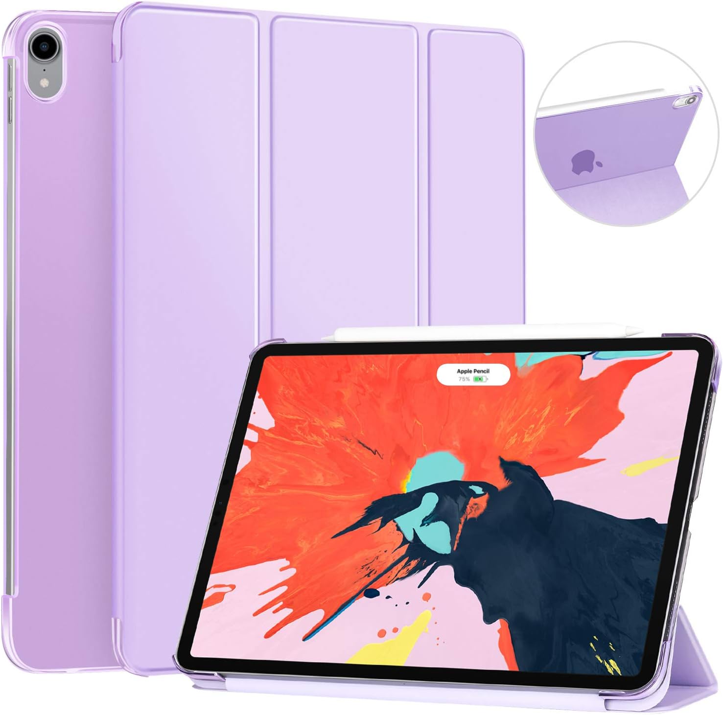 Ztotop Case for iPad Pro 12.9 Inch 2018 Slim Lightweight Trifold Stand Shell with Auto Wake Ztotop Case for iPad Pro 12.9 Inch 2018 Slim Lightweight Trifold Stand Shell with Auto Wake