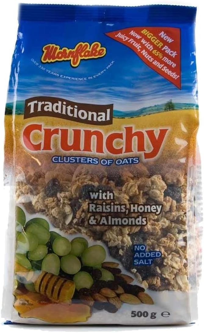 Mornflake | Honey, Raisin & Almond Crunchy | 11 x 500g