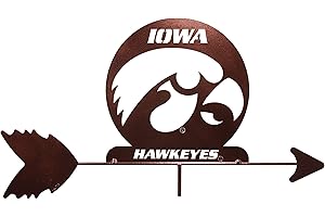 SWEN Products Iowa UI Hawkeyes Hawkeye Weathervane Interchangeable Top Arrow Only