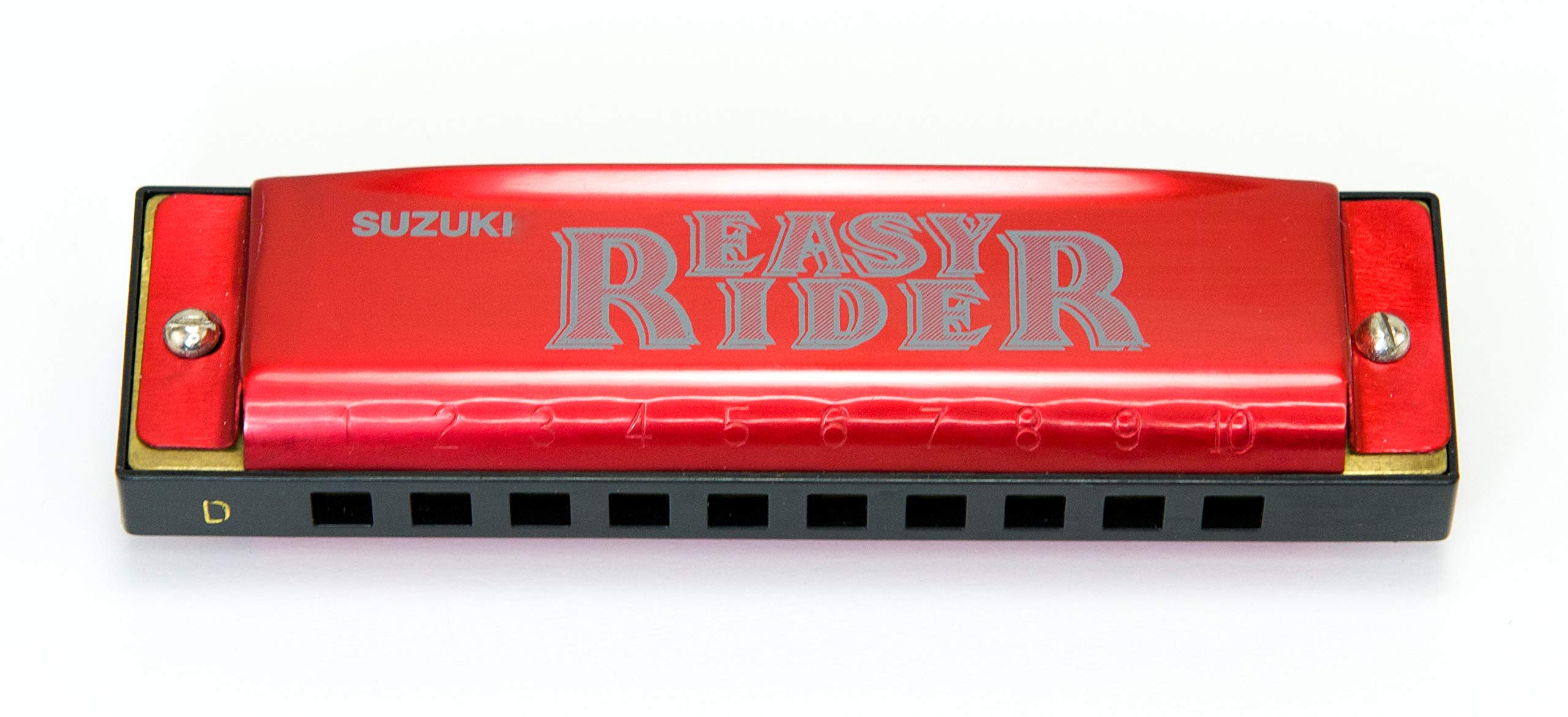 Suzuki 10-hole harmonica "Eazy Rider" - key of Low-D