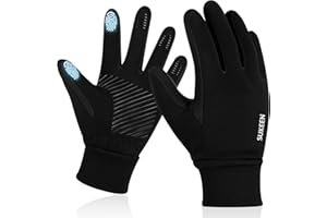 Sukeen Kids Winter Gloves, Touchscreen Anti-Slip Kids Cycling Gloves for Kids Boys Girls, Lightweight Boys Gloves for Running Cycling Biking Sports Outdoor
