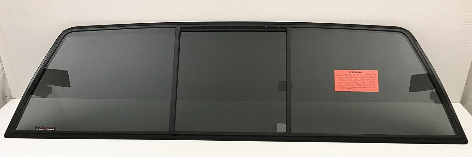 Manual Sliding Back Window Glass For GMC/Chevy Pickup C/K1500-C/K3500 (1988-2000 Models)