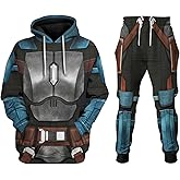 Buxomigrl Adult Unisex Women Men Costume Hoodie Pants Costume Mens Halloween Cosplay Hoodies Sweatshirt Lounge Sets