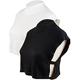Eyibenlilan Fake Turtle Neck Detachable Collar Base Layer Top Comfortable Dickey Collar for Daily Wear