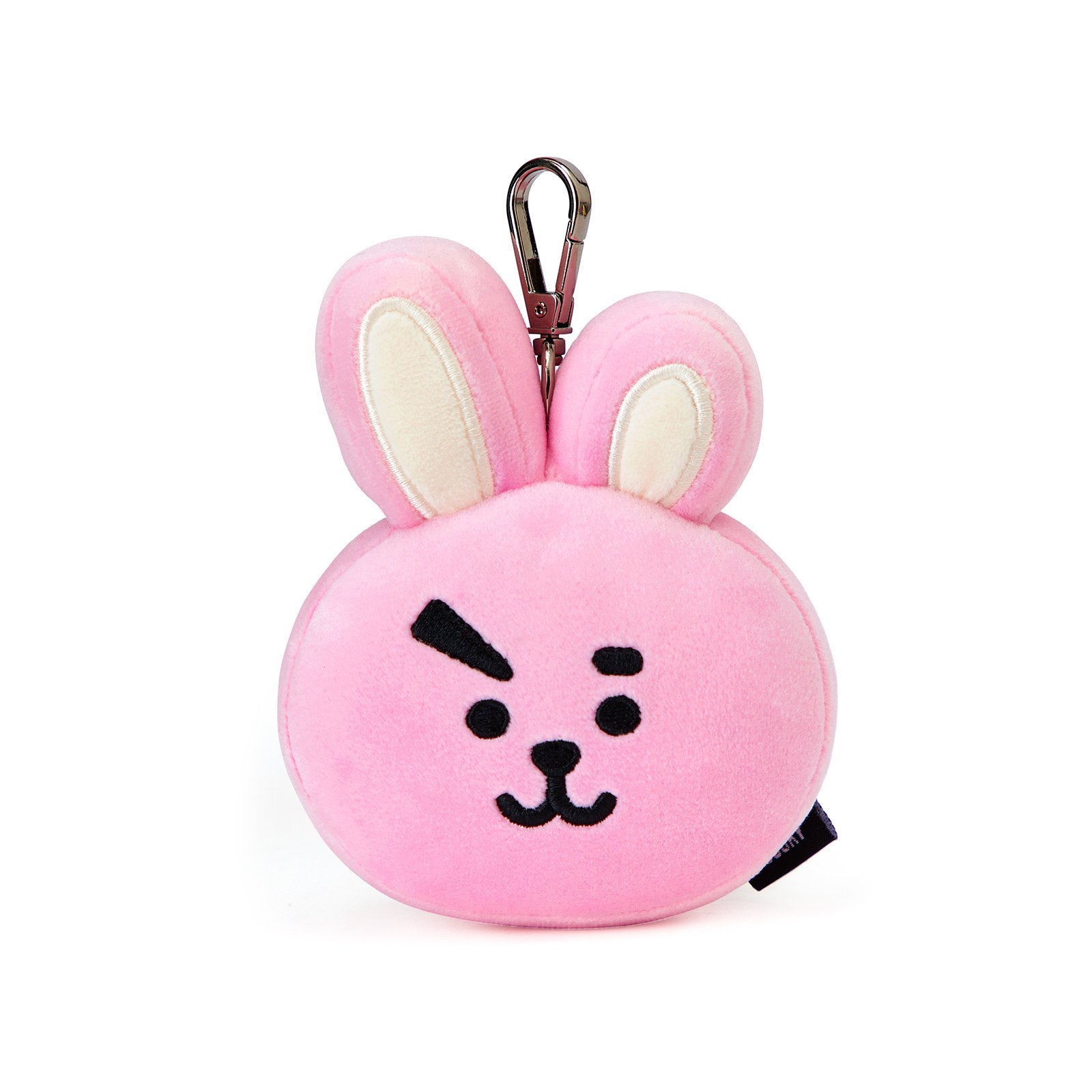 BT21 Cooky Boucle Pouch One Size Pink Beauty