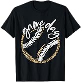 Game Day Baseball Baseball Life Softball Life for Mom T-Shirt