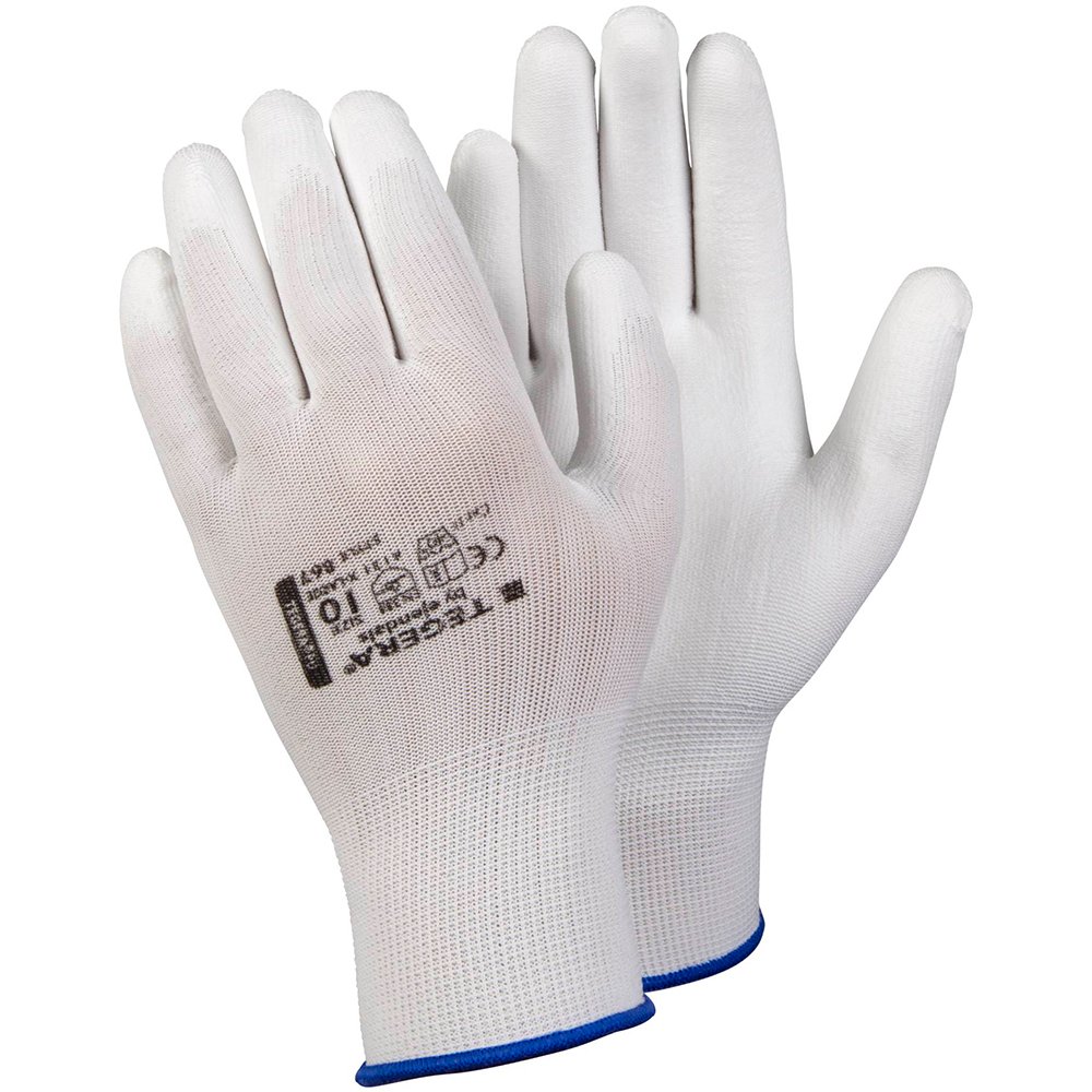 Ejendals 867-9 Size 9 "Tegera 867" Synthetic Glove - White