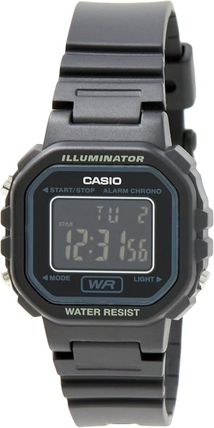 casio men's lcd chronograph and alarm watch
