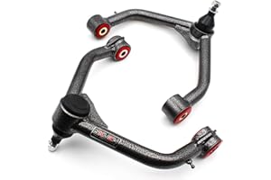 SKUCH 4X4 ACCESSORIES Front Upper Control Arms with Ball Joints for 2009-2018 Dodge Ram 1500 4WD - 2-4" Suspension Tubular Control Arms - Compatible with 2019-2024 Dodge Ram 1500 Classic 4WD (2Pcs)