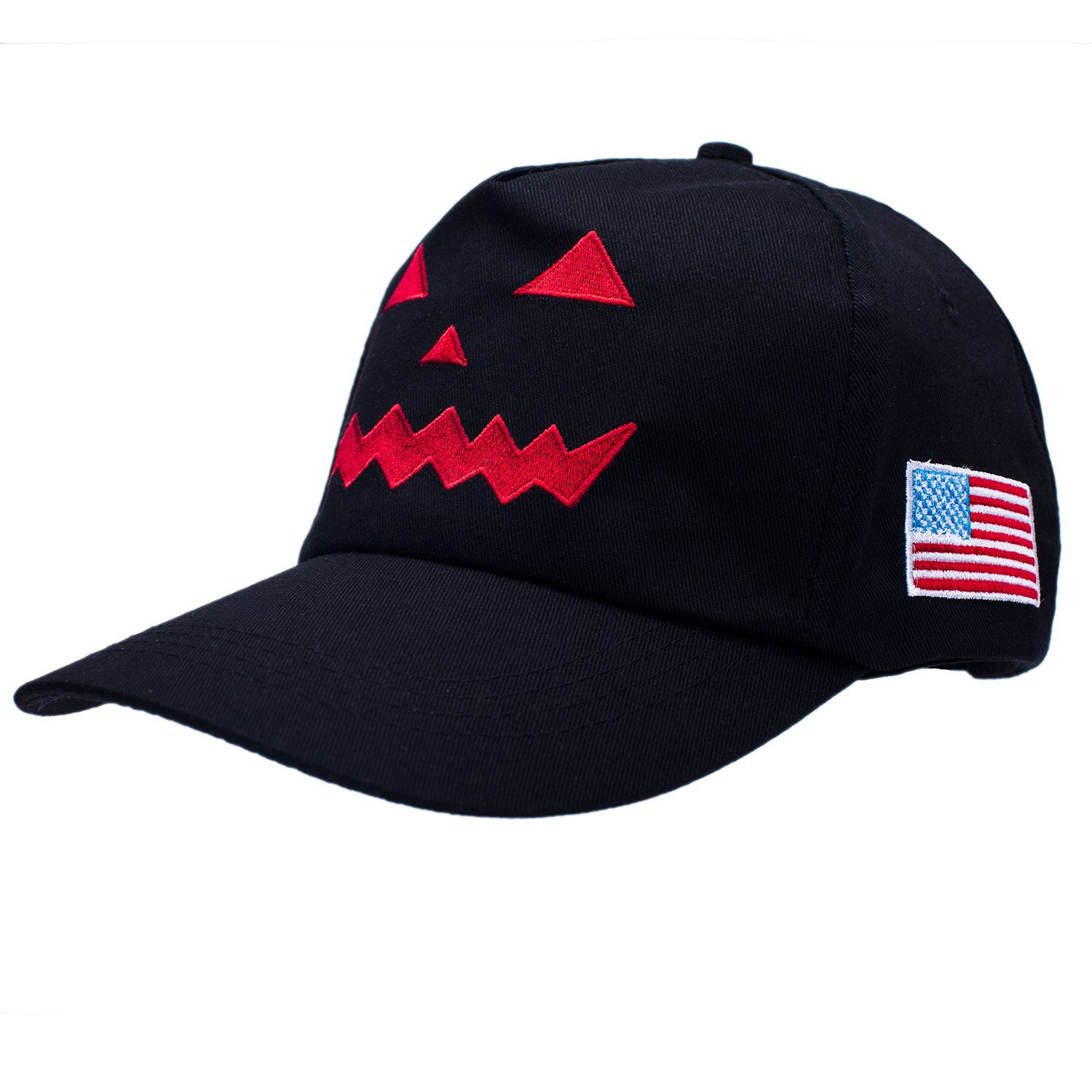 Make America Great Again Donald Trump Hat Pumpkin Face Embroidered Baseball Sports Cotton Caps Best Gitf For Halloween Christmas 2017 Newest Campaign Amazon In Sports Fitness Outdoors