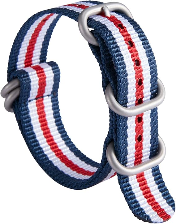 NATO Zulu Watch Strap Thick G10 Premium Ballistic Nylon