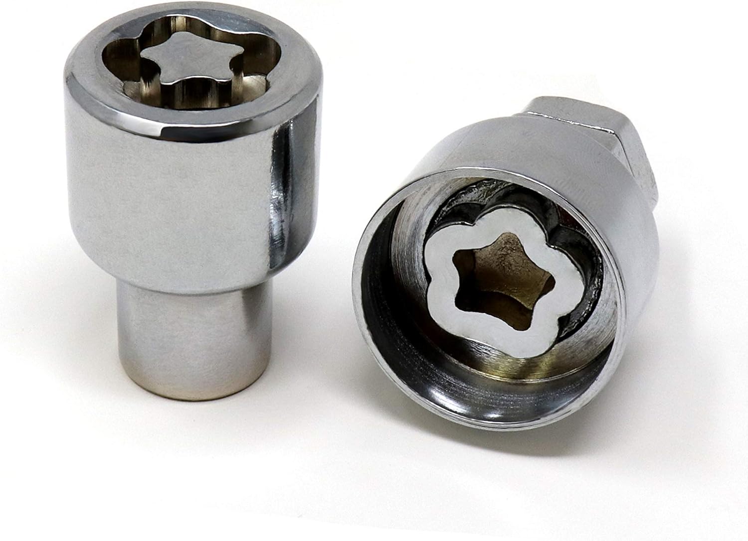 White Knight 42710 Chrome 12mm x 1.50 Mag Wheel Lock Set 4 Pack: Automotive